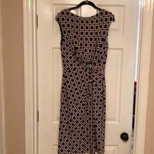 Brown and cream Ralph Lauren dress size 12